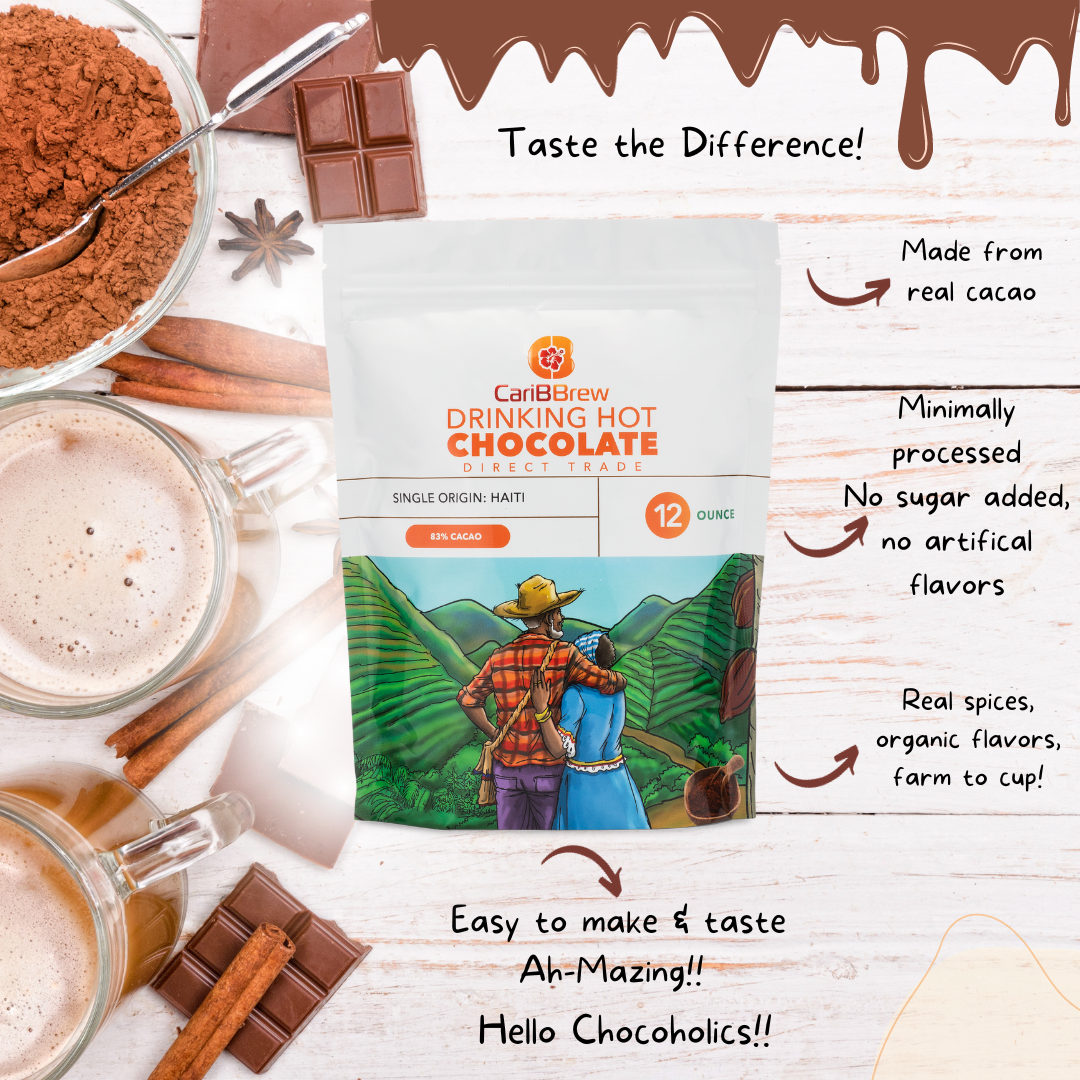 Spiced Vanilla Haitian Hot Chocolate - Caribbrew