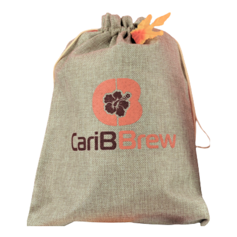 Caribbrew Burlap Bag - Caribbrew
