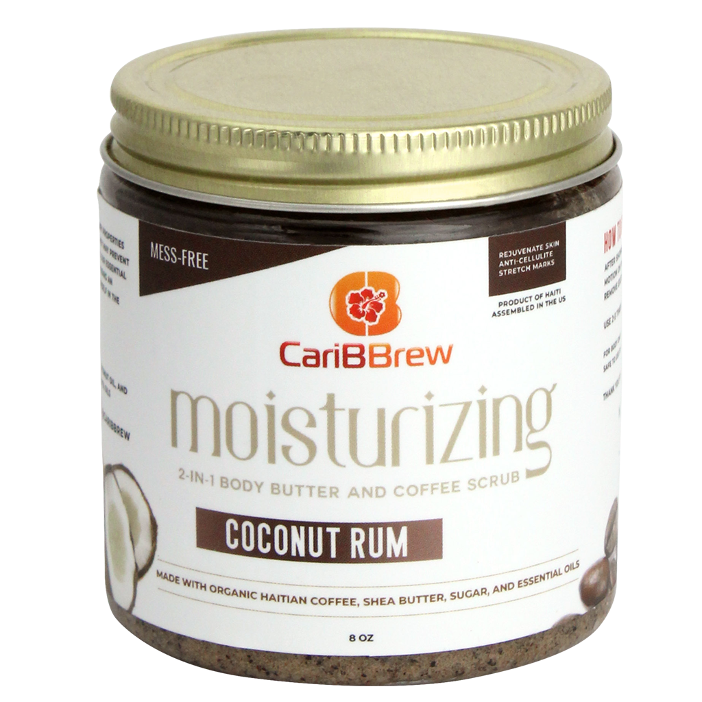 Coconut Rum - Moisturizing Haitian Coffee Scrub