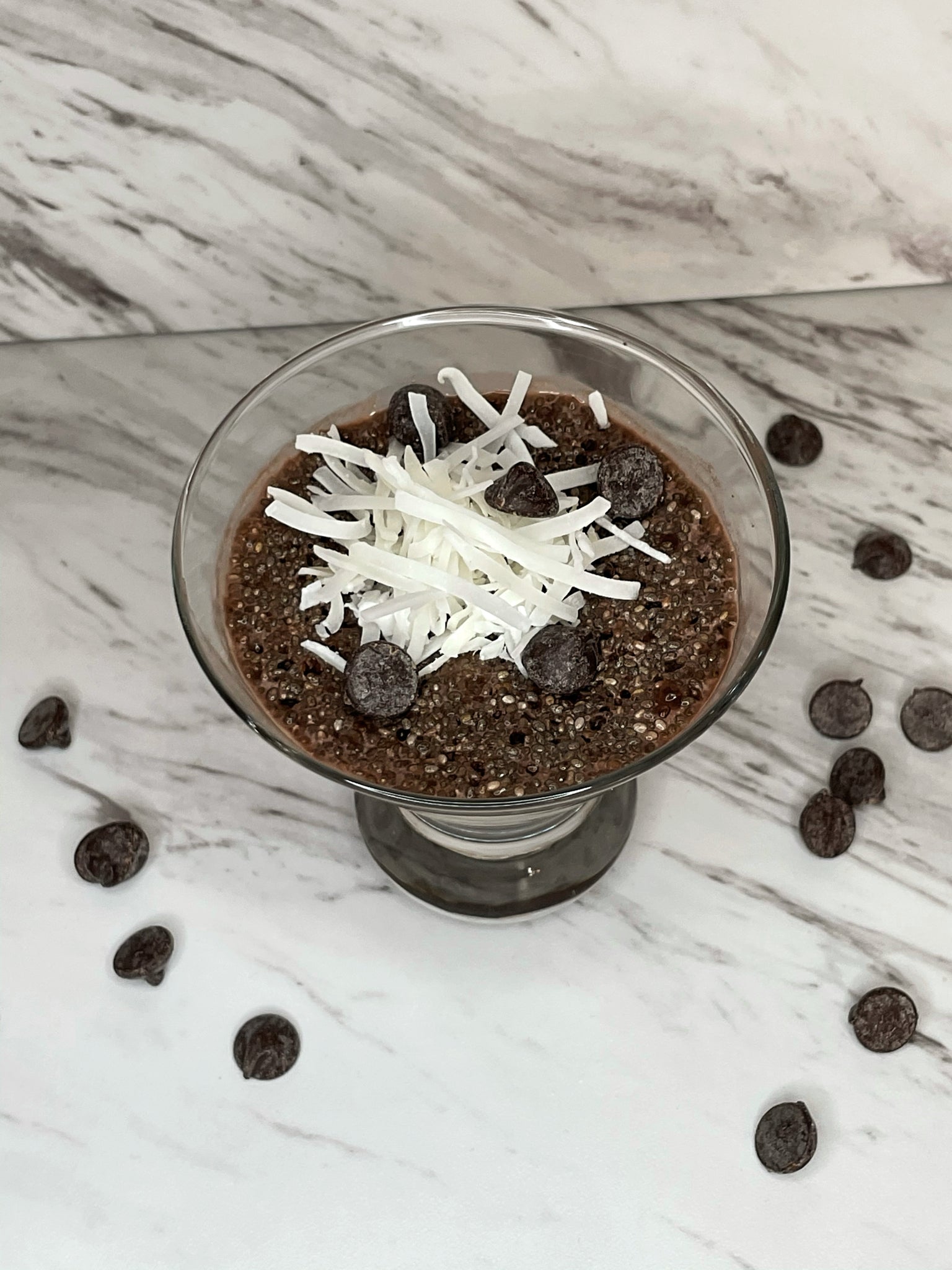 Caribbrew cold brew Chocolate Chia Seed Pudding
