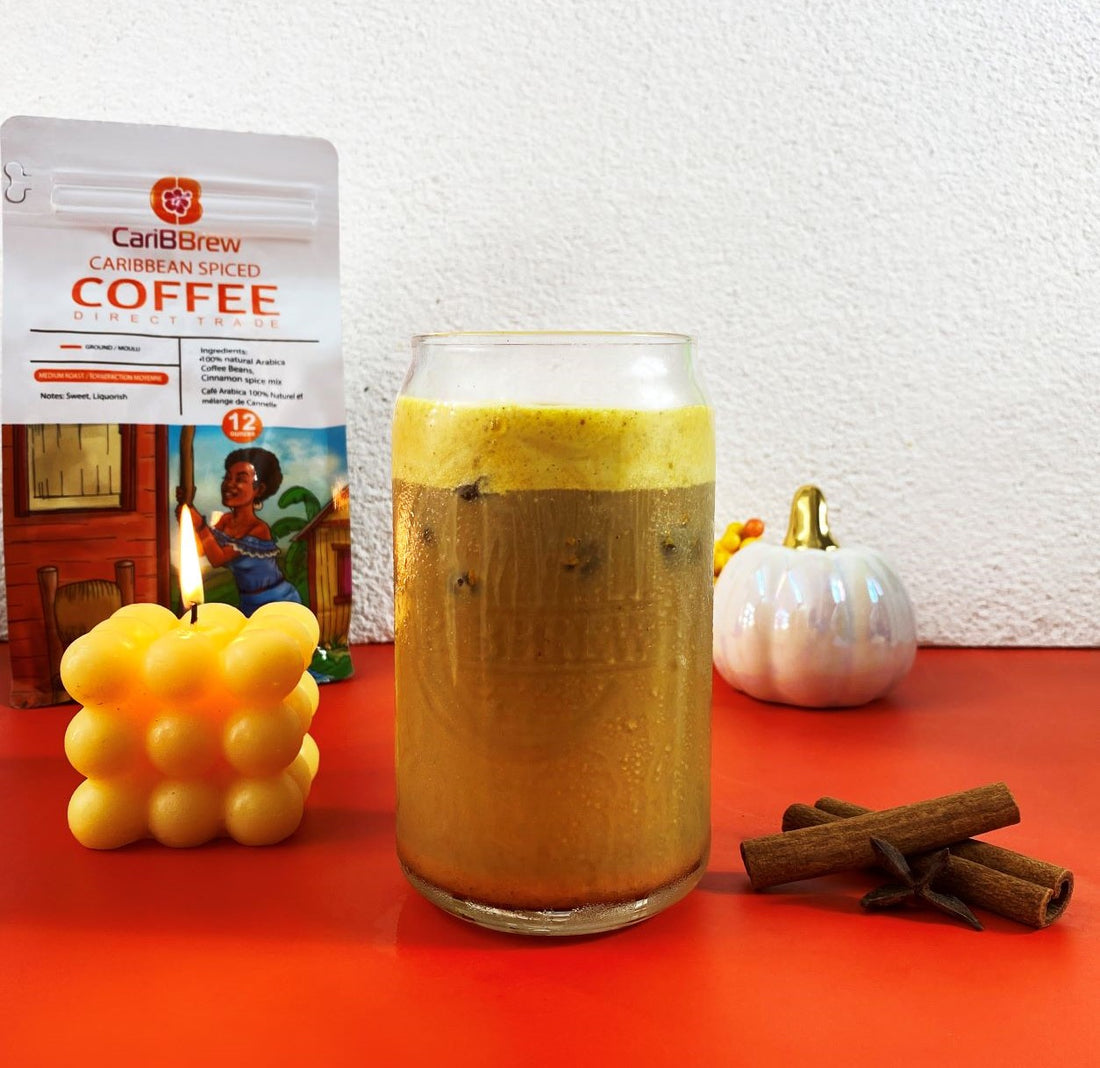 Homemade Pumpkin Spice Latte, 5g of sugar only!
