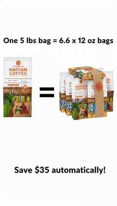 Premium Haitian Coffee 5 lbs