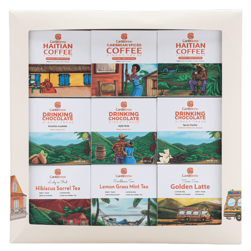 Caribbrew Gift Box: Coffee, Chocolate, and Tea - Caribbrew