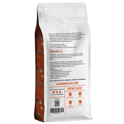 Caribbrew Vitalsip Arabica Coffee With Mushroom 12oz - Caribbrew