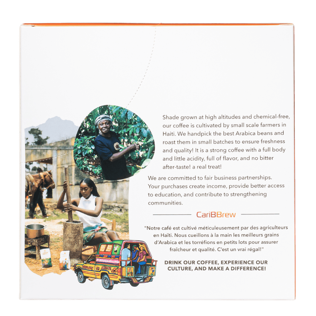 Haitian Coffee KCUP - Medium-Dark Roast - Single Serve - Caribbrew