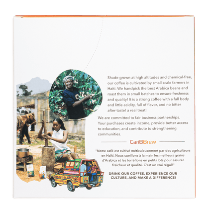 Haitian Coffee KCUP - Medium-Dark Roast - Single Serve - Caribbrew