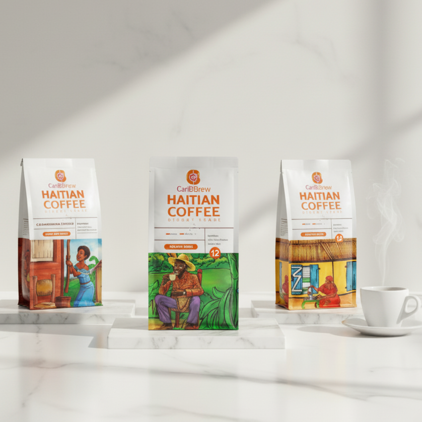 12oz Haitian Coffee Bag - Caribbrew