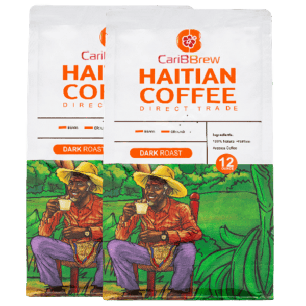 Single Origin Haitian coffee - Dark roast- 2 bags