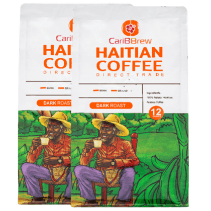 Single Origin Haitian coffee - Dark roast- 2 bags