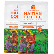 Single Origin Haitian coffee - Dark roast- 2 bags