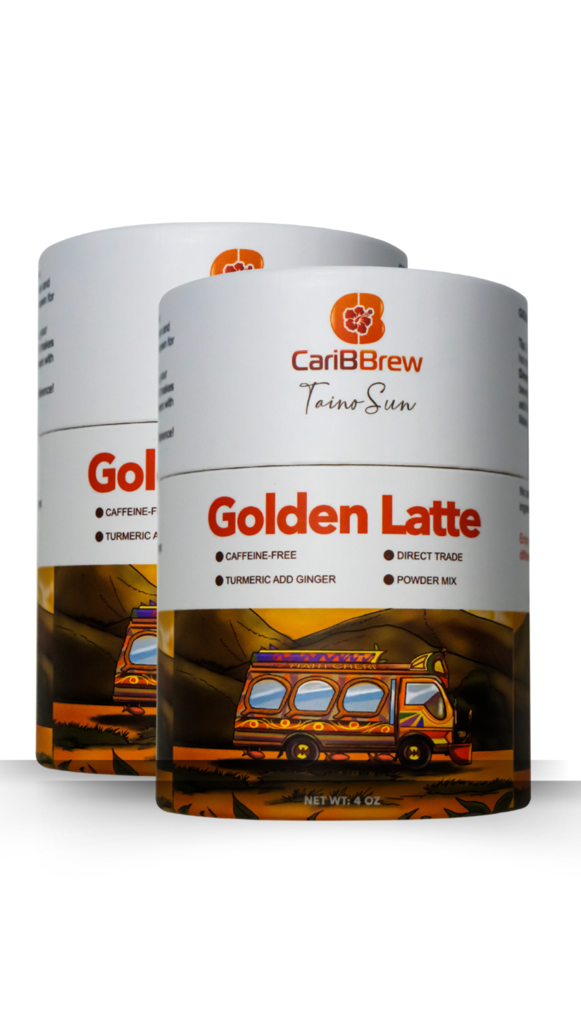 Golden Latte -  Haitian Turmeric Ginger - 2 cts