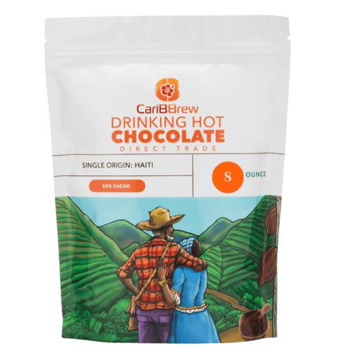 Haitian Hot Chocolate | 12 oz | Pure Haitian Cacao | Caribbrew