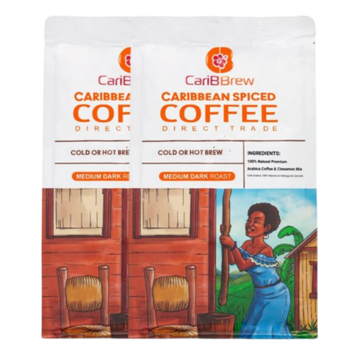 Caribbean Spiced Ground Coffee – 2 Bags - Caribbrew12oz