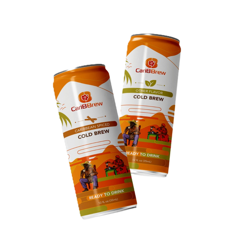 Caribbean Spiced Cold Brew 12 fl oz - Caribbrew