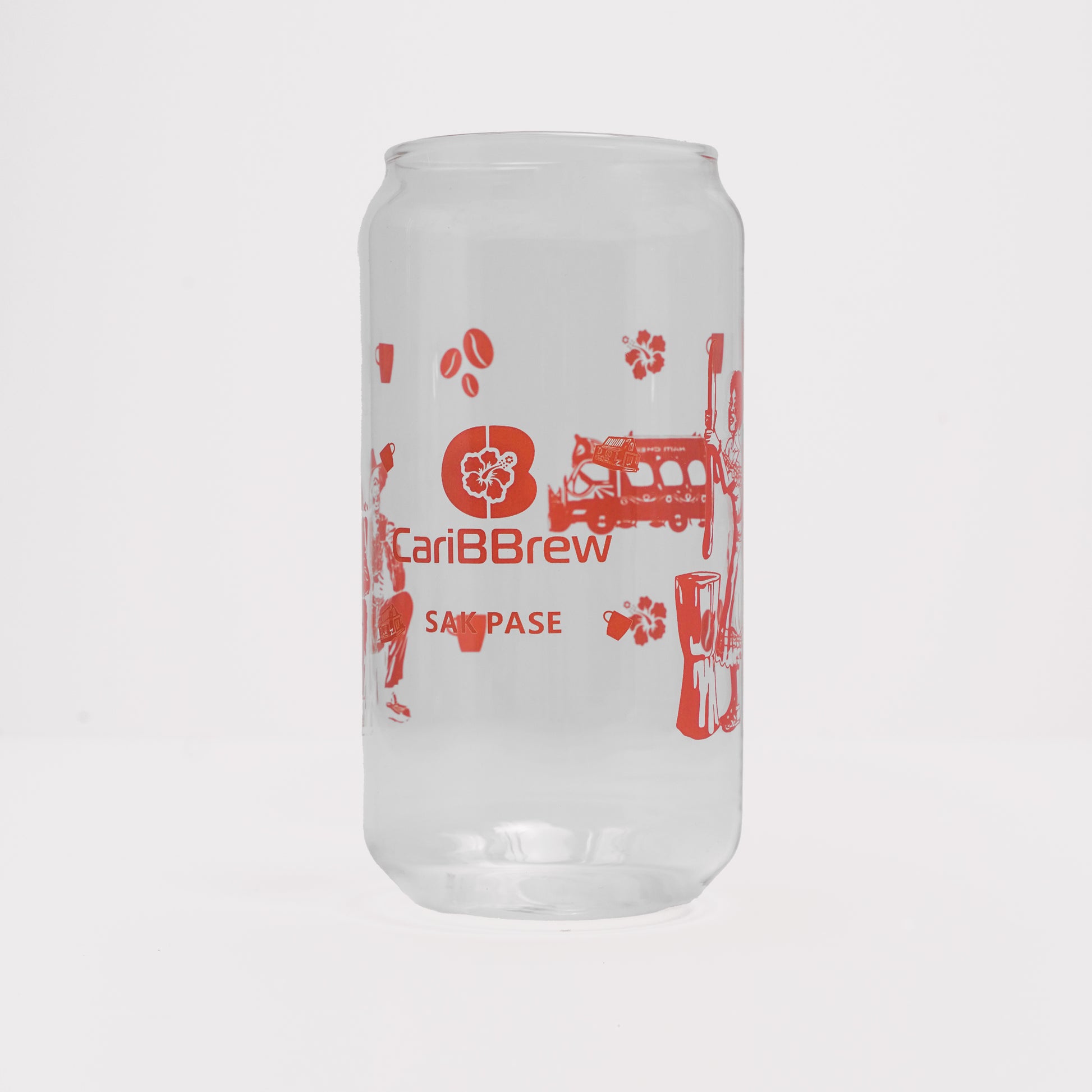 Clear Cold Brew Mug - Caribbrew