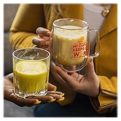 Golden Latte - Haitian Turmeric Ginger - 2 cts - CaribbrewTurmeric Ginger