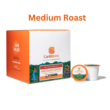 Haitian Coffee KCUP - Medium-Dark Roast - Single Serve - Caribbrew24