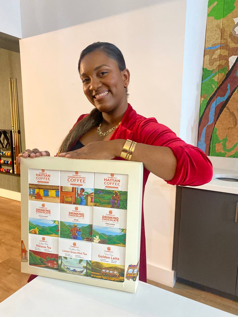 Caribbrew Gift Box: Coffee, Chocolate, and Tea - Caribbrew