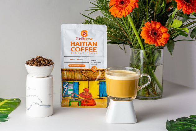 Medium Roast -  Haitian Coffee -12 oz - Caribbrew