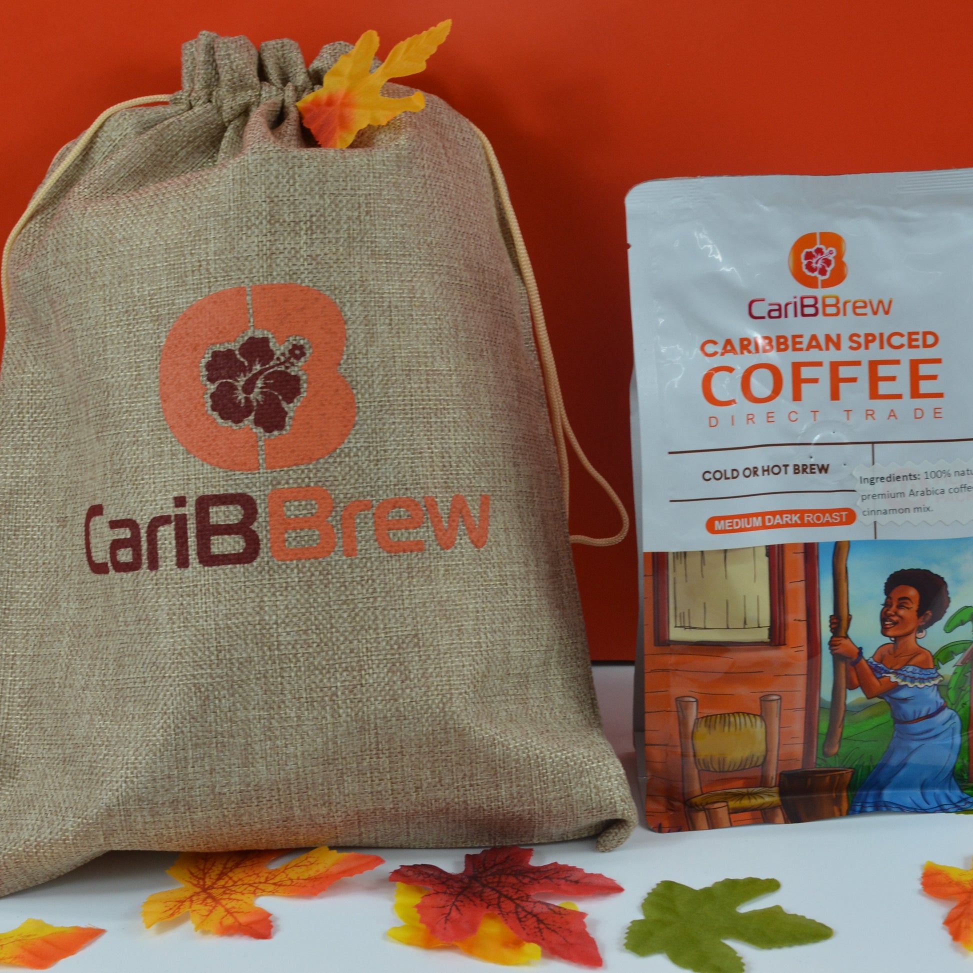 Caribbrew Burlap Bag - Caribbrew