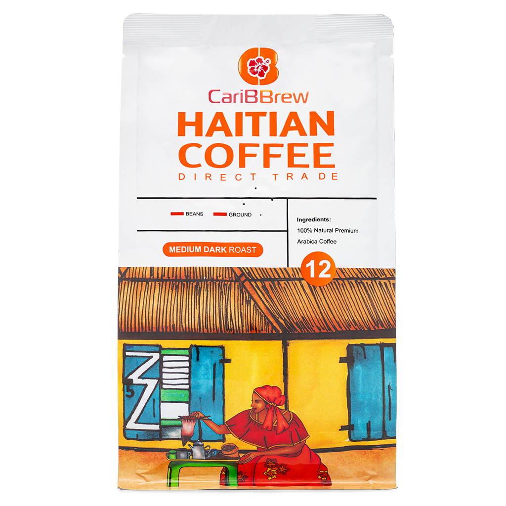 Medium Roast -  Haitian Coffee -12 oz - Caribbrew