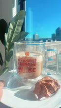 Clear Mug “Coffee Keeps me Woke”